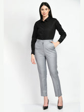 Exude Adroitness Straight Trousers Grey Trouser