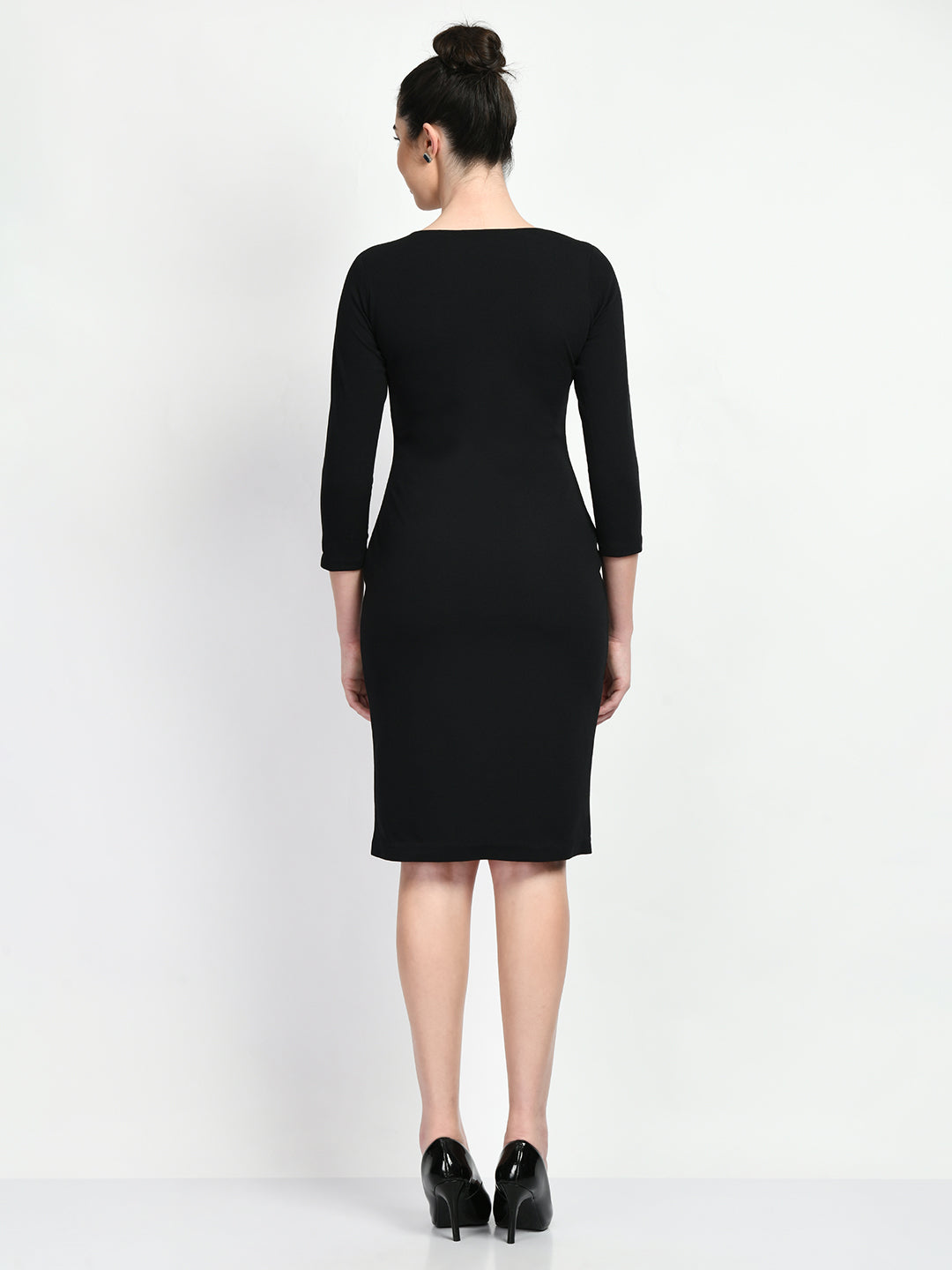 Exude Boldness Bodycon Dress Black Dresses