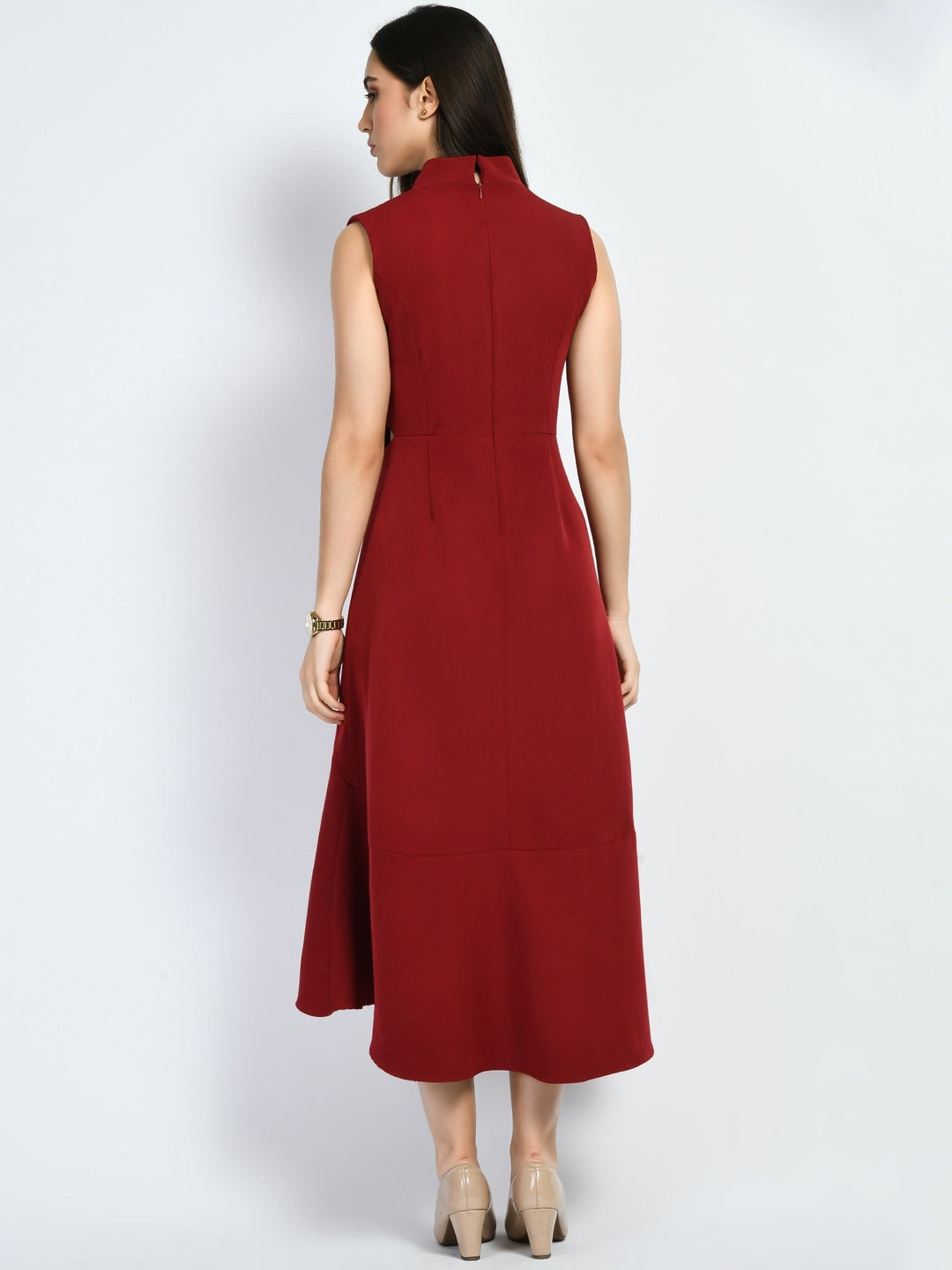 Exude Vivacity Cut out Maxi Dress Red Dresses